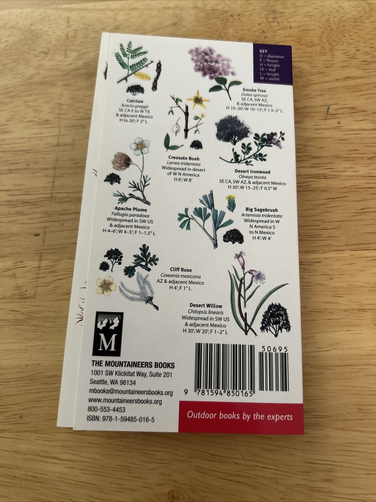 Mac's Pocket Guide Southwest Cacti Trees and Shrubs