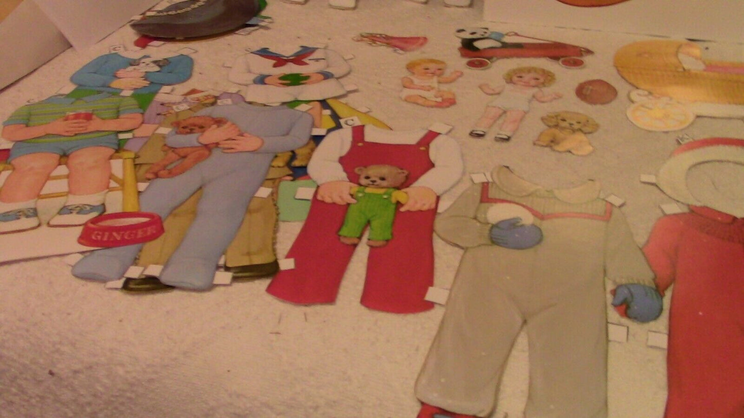 BEST FRIEND PAPER DOLLS--KATE AND CHARLES