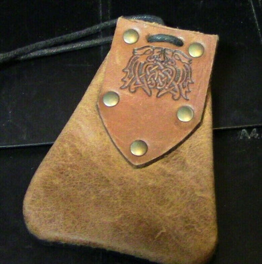 Hand Made Leather Change Purse