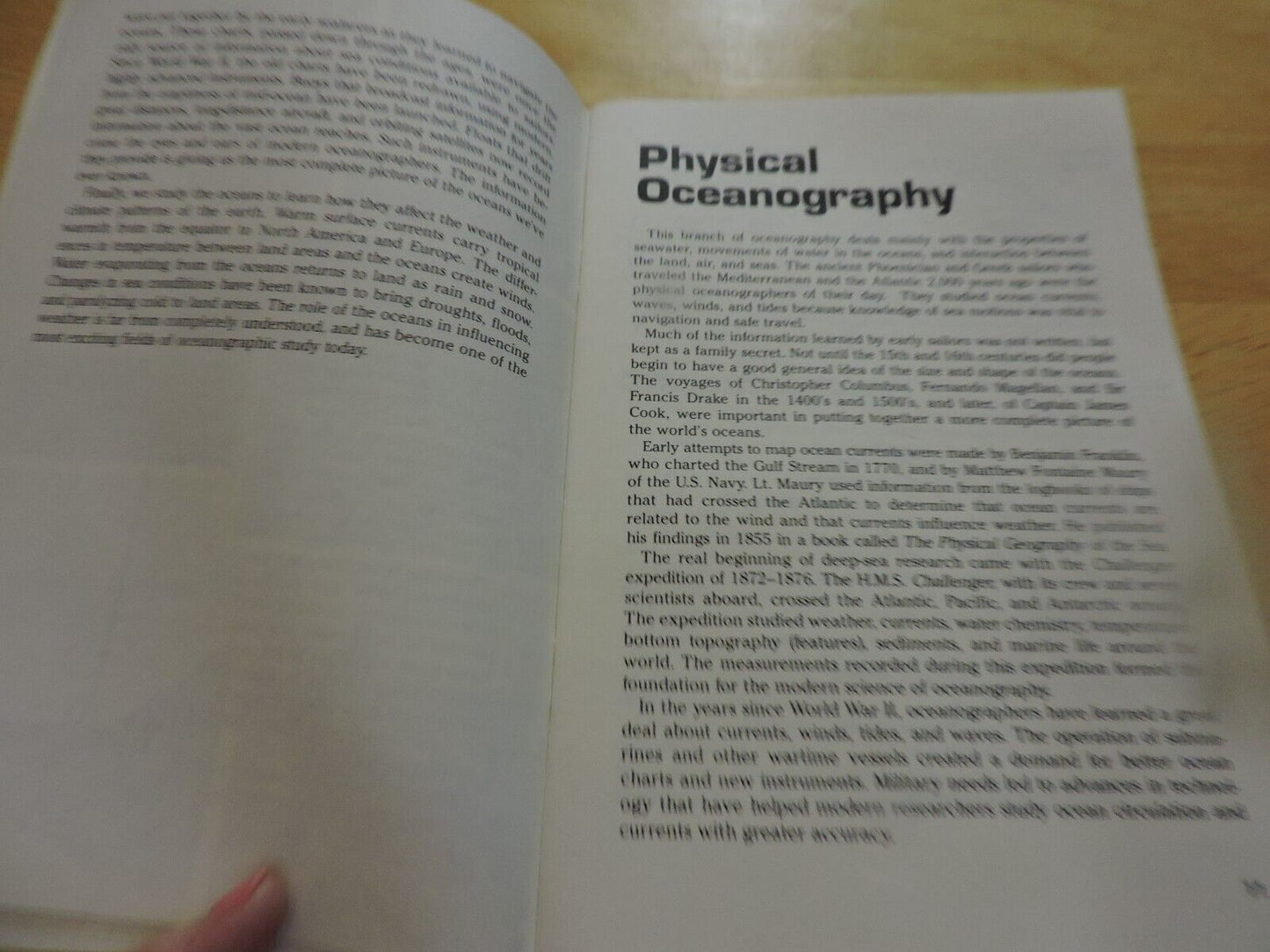 BOY SCOUTS OF AMERICA OCEANOGRAPHY  MERIT BADGE BOOK, 1985