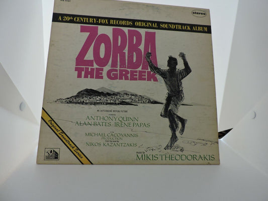 ZORBA THE GREEK  MUSIC BY: MIKIS THEODORAKIS RECORD ALBUM