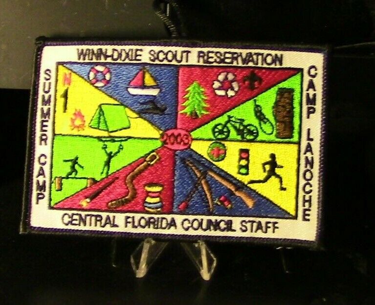 Winn-Dixie Scout Res.,Camp La No Chi, Central Florida Council: Camp Button Patch