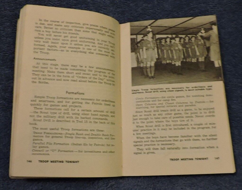1947 4th Edition of: "Handbook for Scoutmasters"