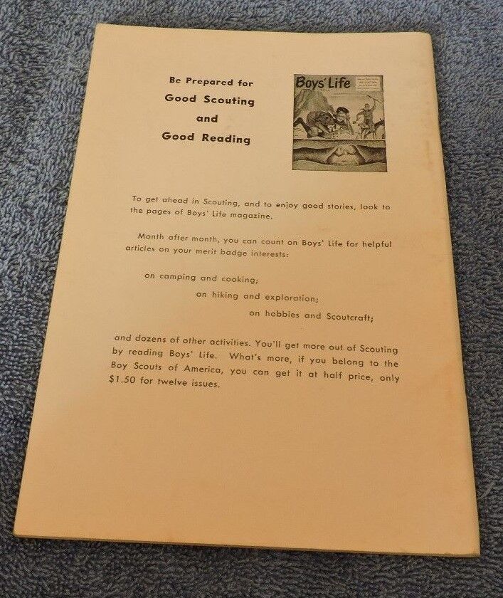 Botany Merit Badge Series--1959