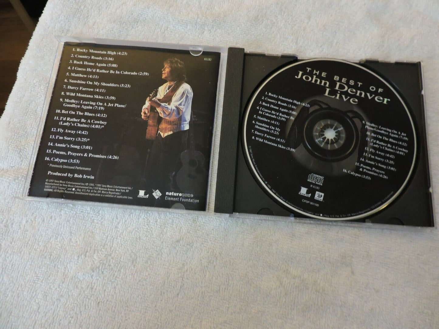 THE BEST OF JOHN DENVER LIVE--1997