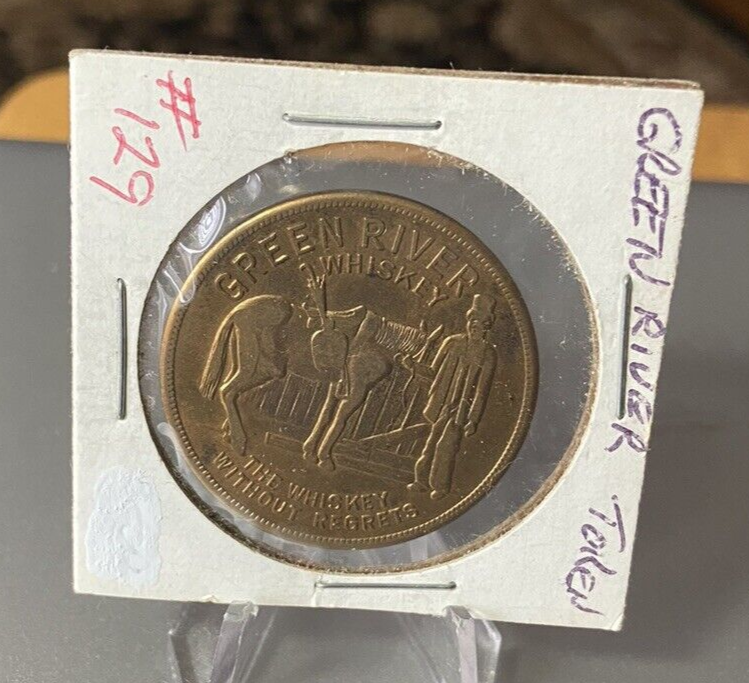 Green Rivers Whisky Collectors Coin (The Whisky with no regrets)