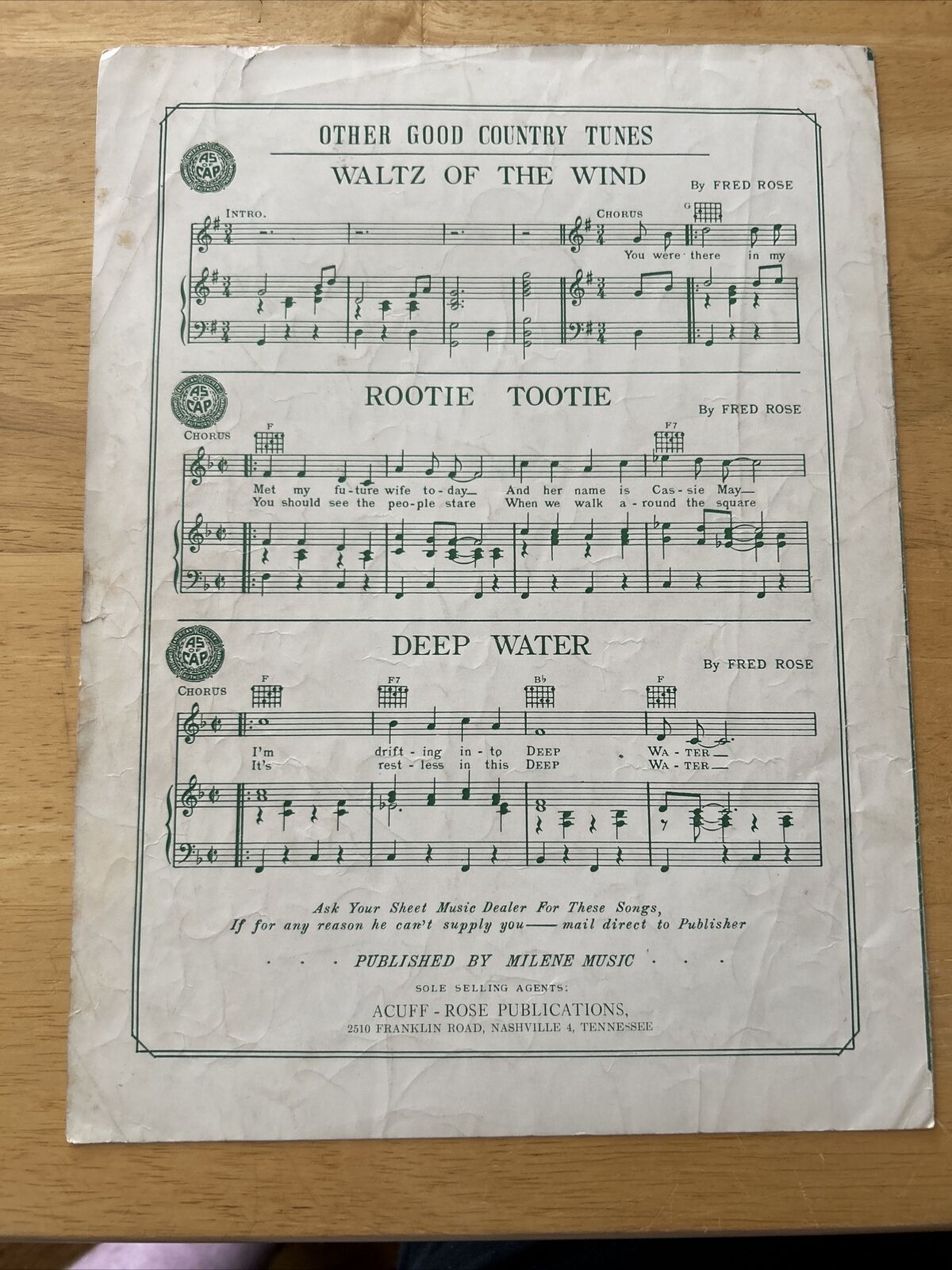 Country Boy Words and Music by Felice and Boudleaux Bryant