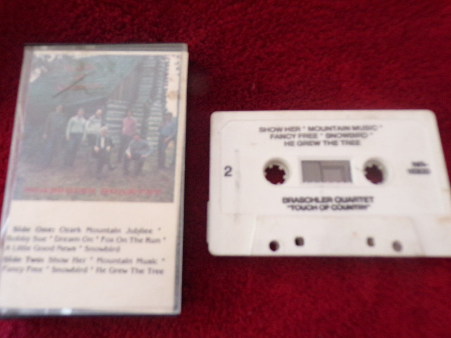 Braschler Quartet: "Touch of Country" Music Cassette Tape (Vintage, Working)