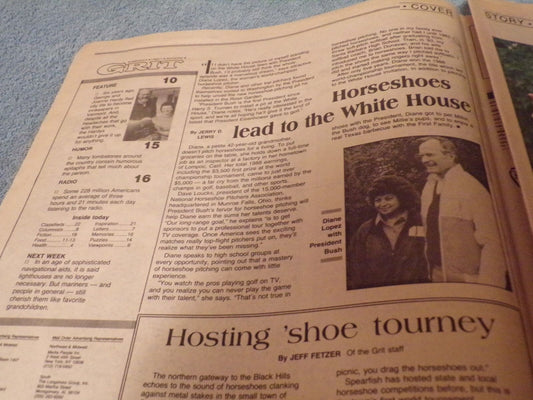 Grit: America's Family Magazine (July-August 1989 Edition)