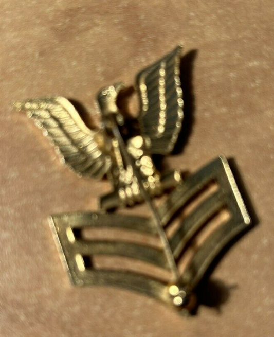 U S Navy 1st Class Petty Officers Hat Badge/Collar Pin