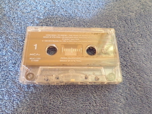 What If It's You by Reba McEntire (Cassette, Nov-1996, MCA Nashville)