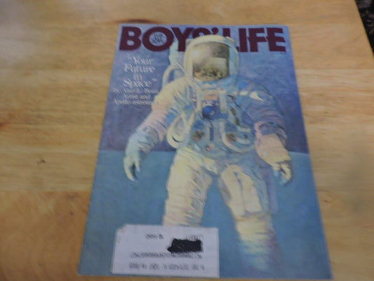 BOYS' LIFE MAGAZINE--OCTOBER 1987--"YOUR FUTURE IN SPACE"