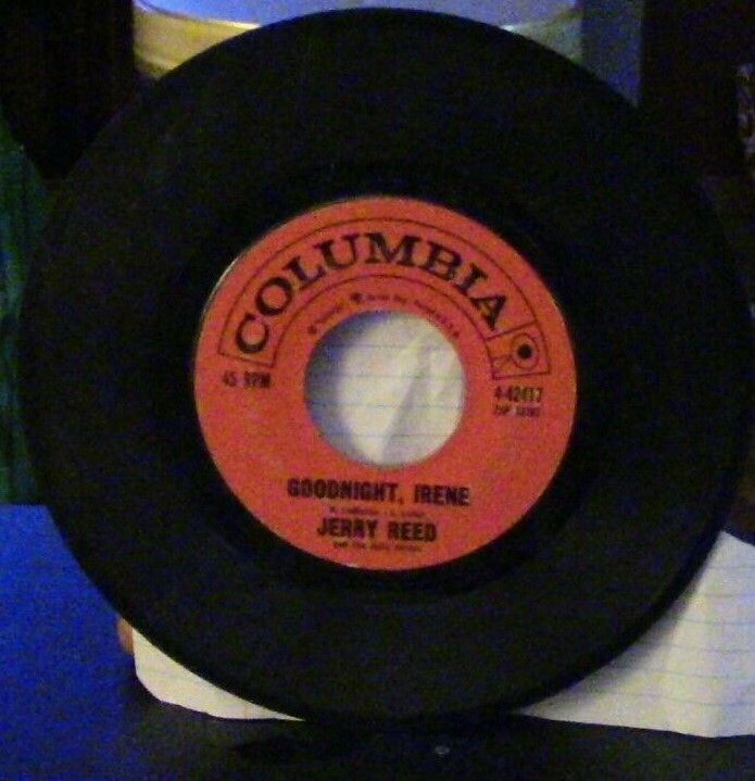 Columbia Records: Jerry Reed Presents: "I'm Movin on" & Goodnight Irene" 45 RPM