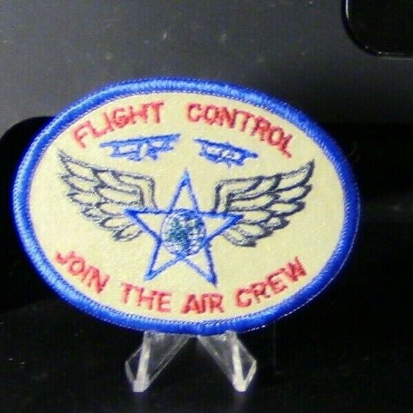 U.S. Air Force: Flight Control Join The Air Crew Vintage Patch