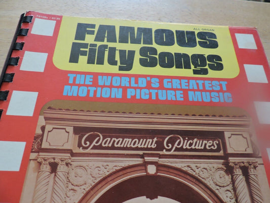 FAMOUS FIFTY SONG-- THE GREATEST MOTION PICTRE MUSIC--1972