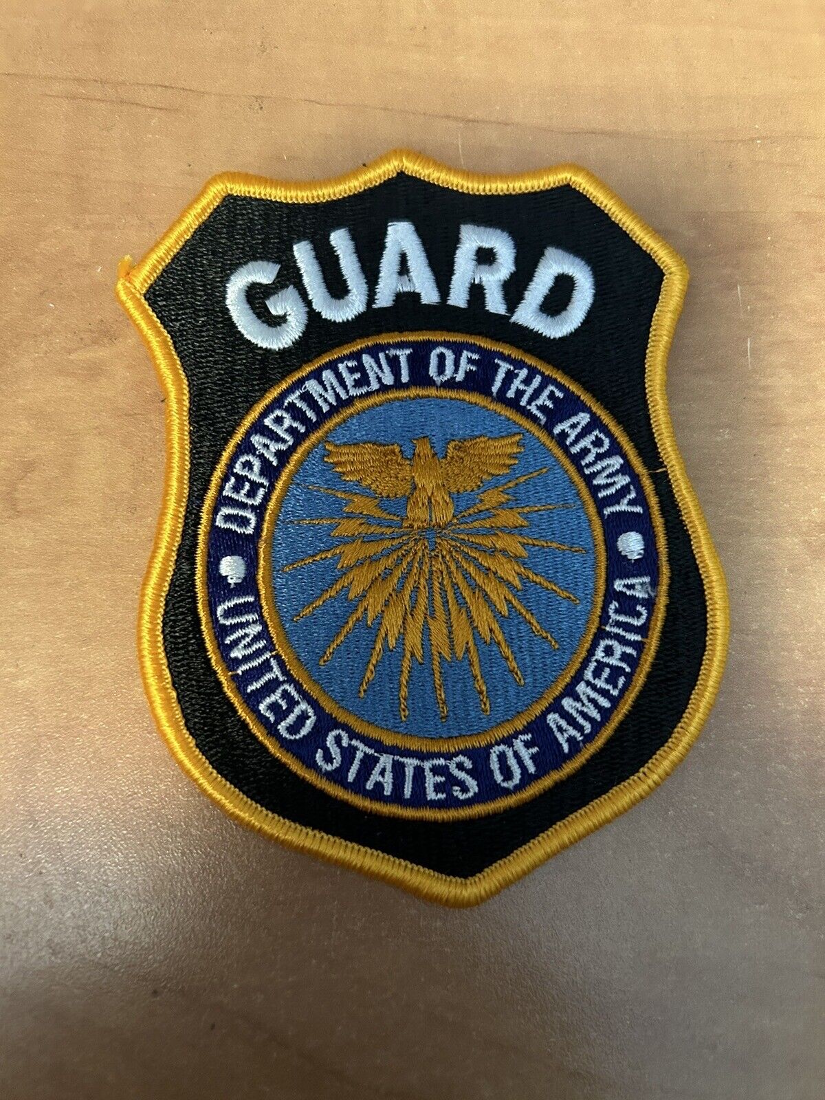 Official Dept. of the Army-Guard Uniform Patch