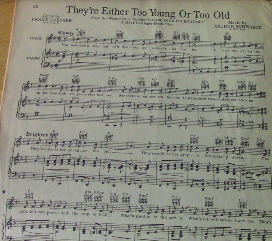 Rainbow Album of Popular Songs, Book 4, Remick Music Corp.