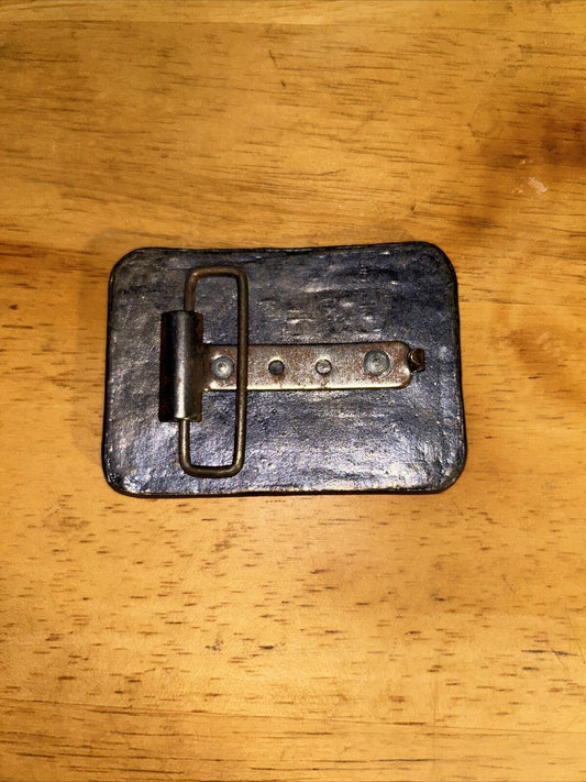 CB Radio Brass Belt Buckle (Breaker/Breaker/Convoy)