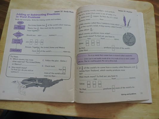 A Scholastic Skills Book Fractions (Computational Skills K)