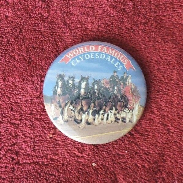 Vintage Clydesdale's Pin/Button