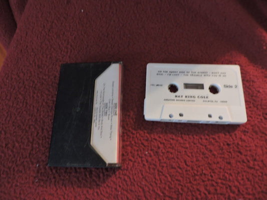 Nat King Cole Jazz Music Cassette Tape