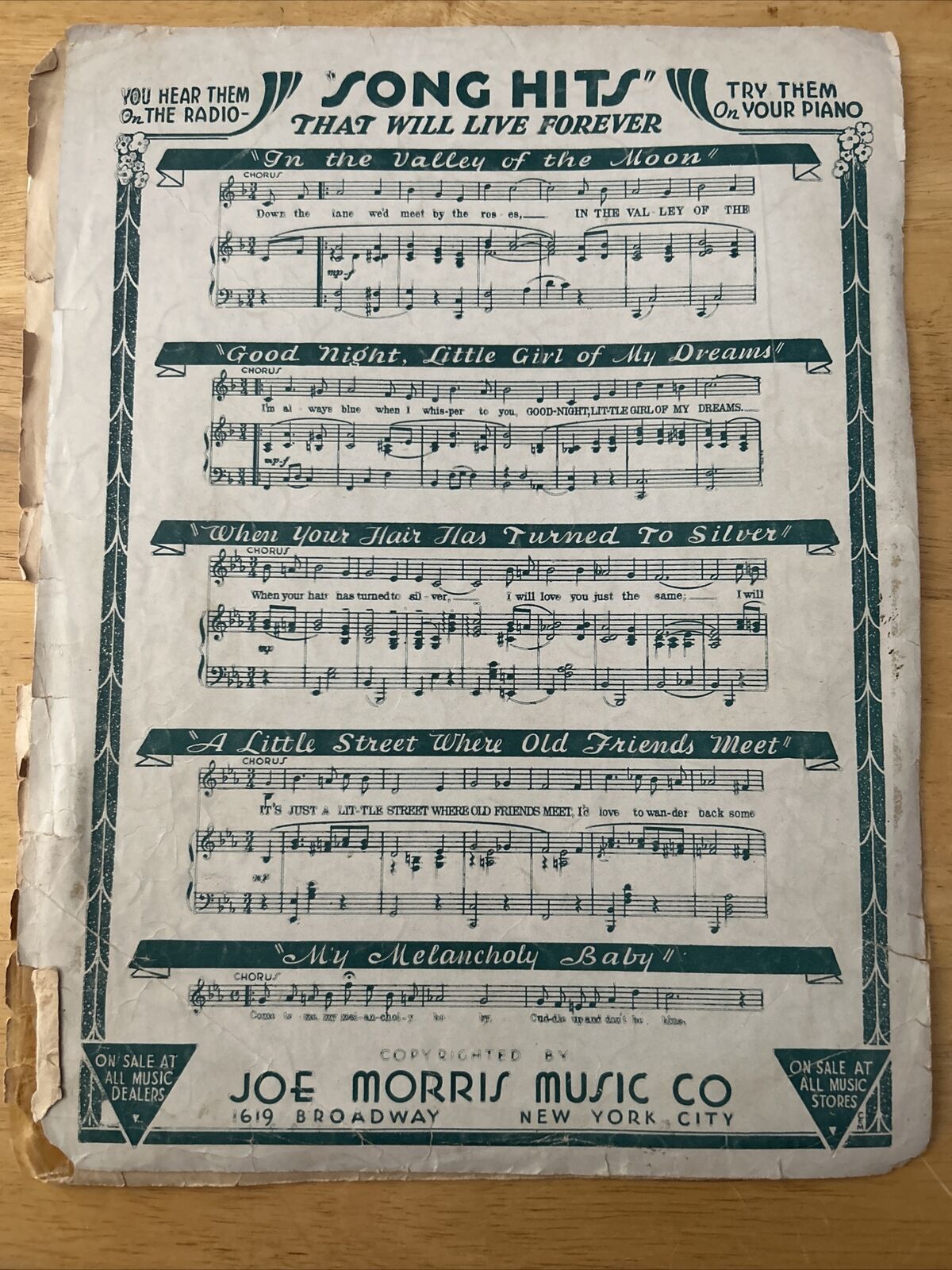 Moonlight Shadows J.J. Fitzpatrick Sheetmusic