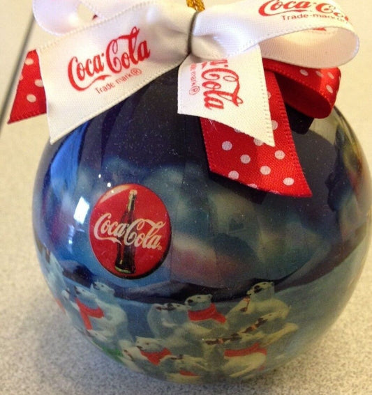 coca cola christmas ornament - 1995