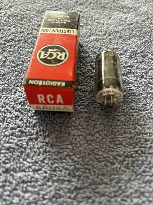RCA--RADIO/TELEVISION ELECTRON TUBE UNTESTED IN BOX 6AU6A