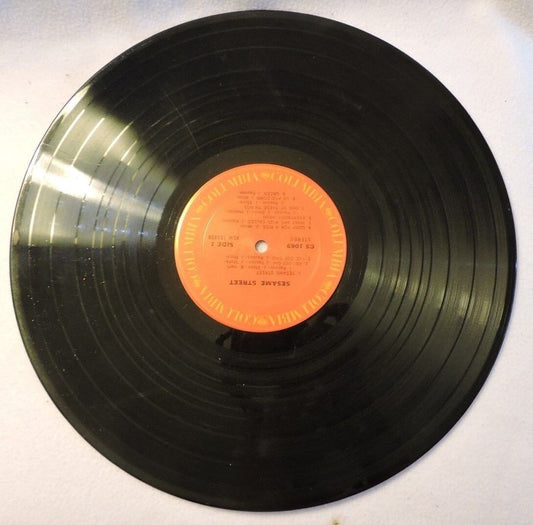 Sesame Street Vinyl Album-33 1/3 RPM-