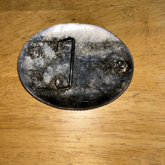 Pewter Belt Buckle: