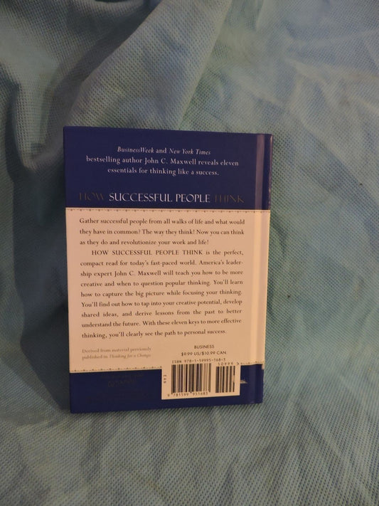 How Successful People Think by John C. Maxwell (Hardcover)