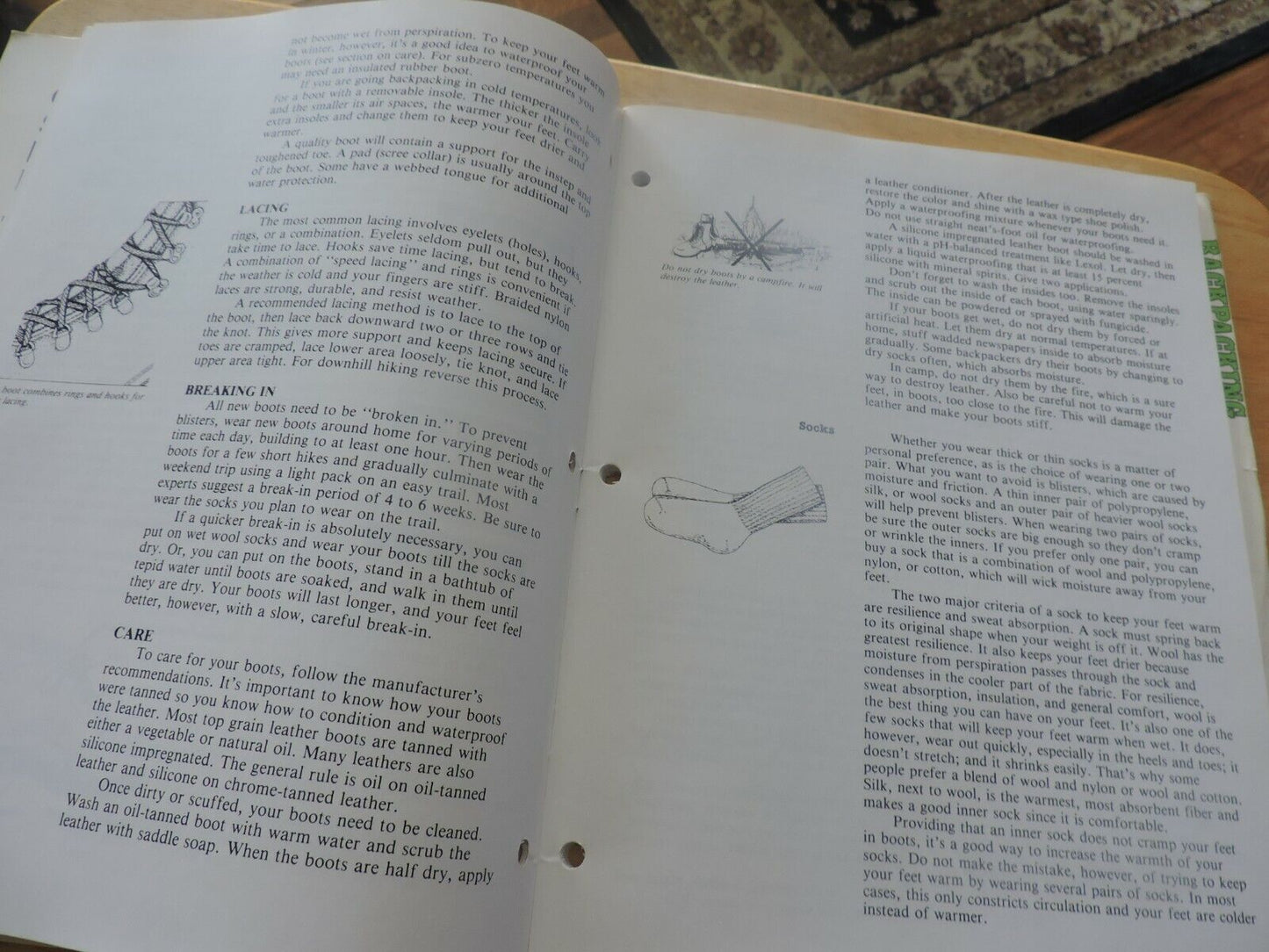 BACKPACKING OUTDOOR LIVING SKILLS SERIES 1984