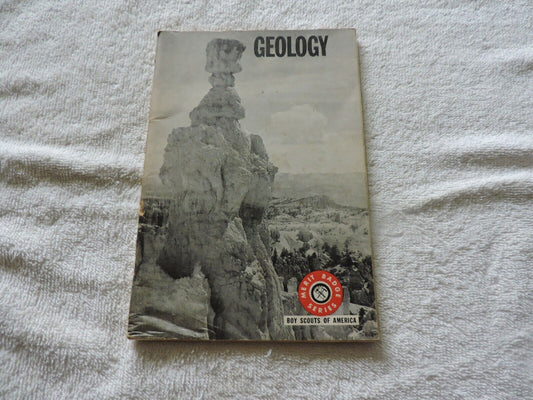 Boy Scouts of America Merit Badge Series Geology 1968