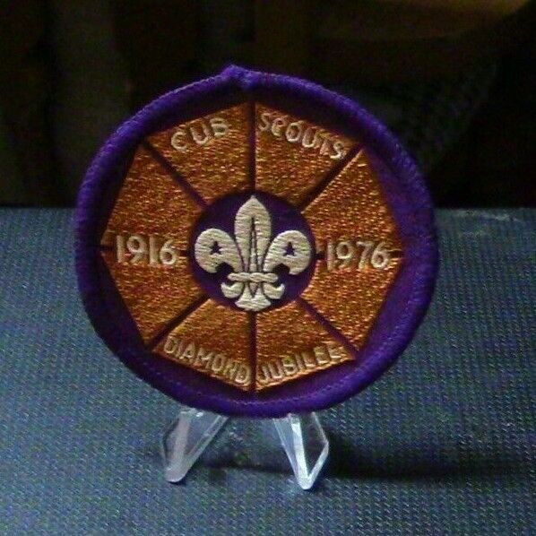 BSA, Cub Scout: Cub Scouts Diamond Jubilee 1916-1976 Patch