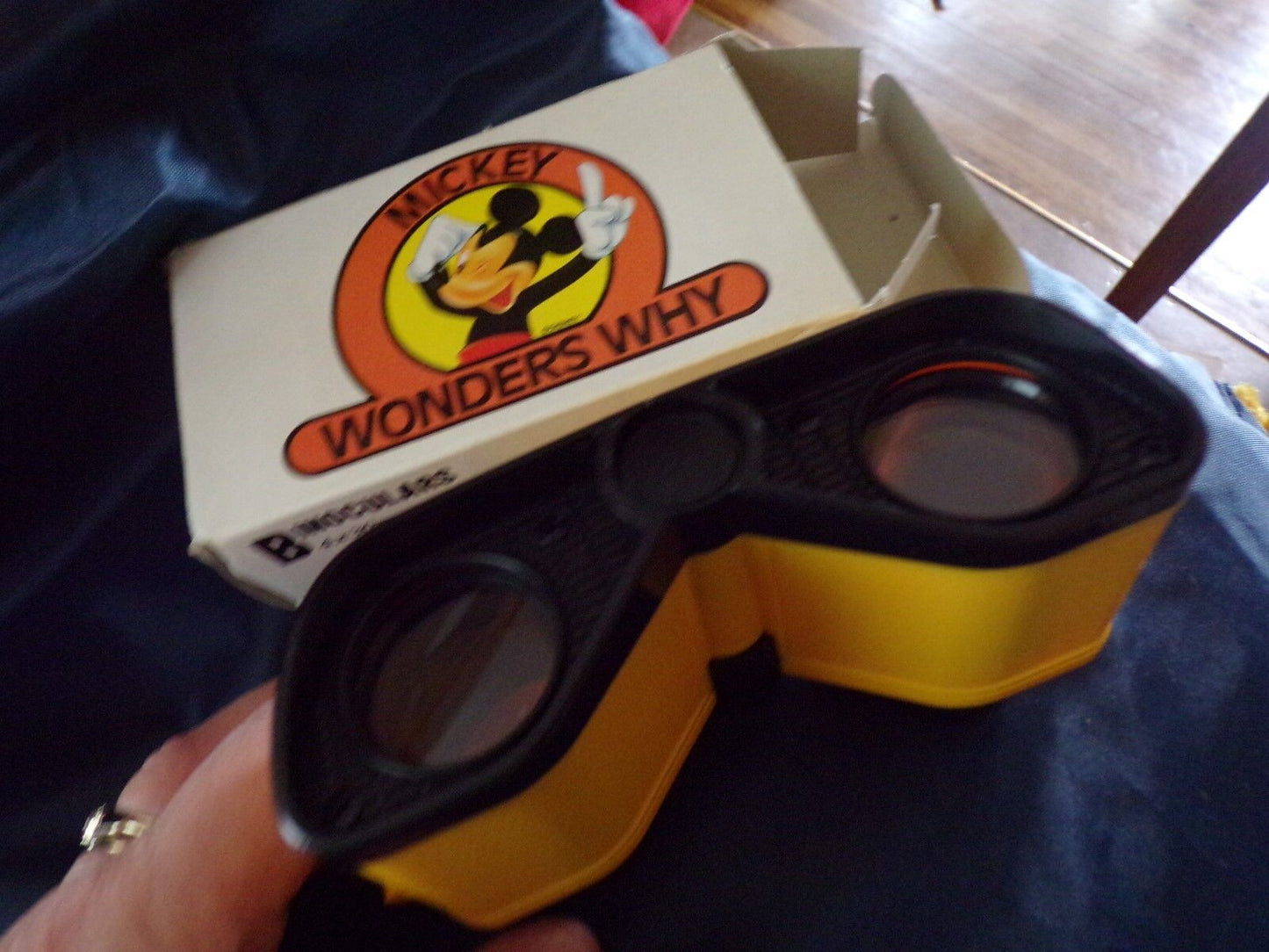 Binoculars  "Mickey Wonders Why"