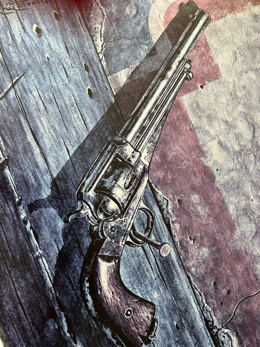 REMINGTON MODEL 1875 17.5 X 13.5 INCHES PRINT