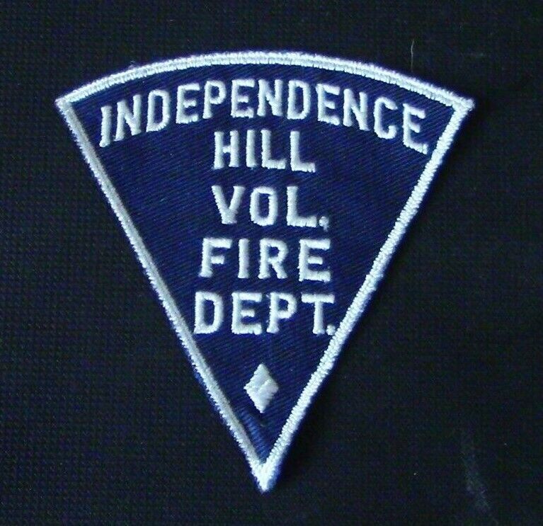 Company Closed: Independence Hill Volunteer Fire Department Patch