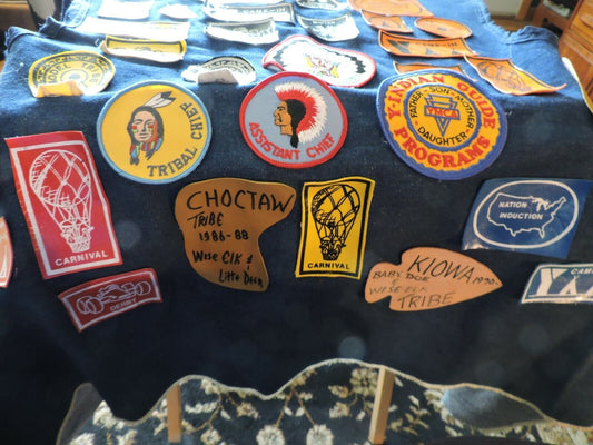 YMCA Indian Guide Leaders Vest With Patches