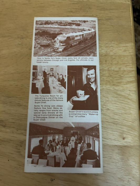 SANTA FE SUPERCHIEF AUGUST 1968 CHICAGO ILLINOIS