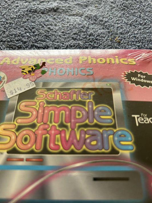 ADVANCED PHONIC FOR WINDOWS--TEACHER DIRECTD SOFTWARE 1996