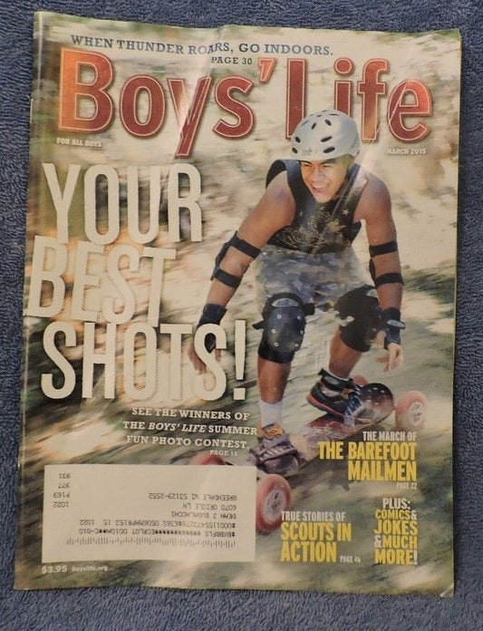 Boy's Life Magazine "Your Best Shots!" March 2015