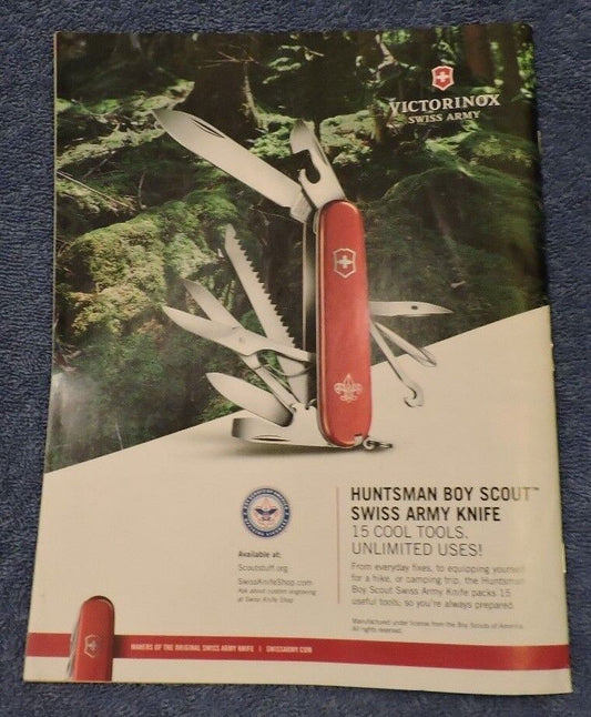 Boy's Life October 2015 Issue Features Hiking/Climbing