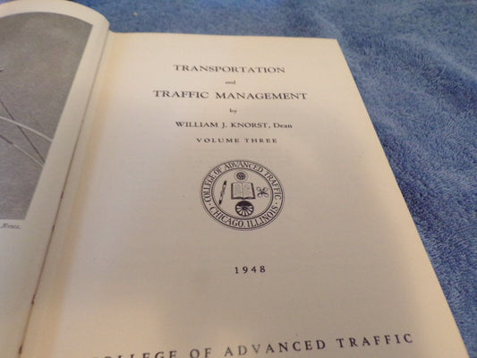 1948 Printing: College of Advanced Traffic - Chicago, Illinois