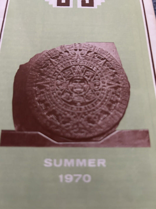 RAILROAD TIMETABLE: NATIONAL RAILWAYS OF MEXICO SUMMER 1970