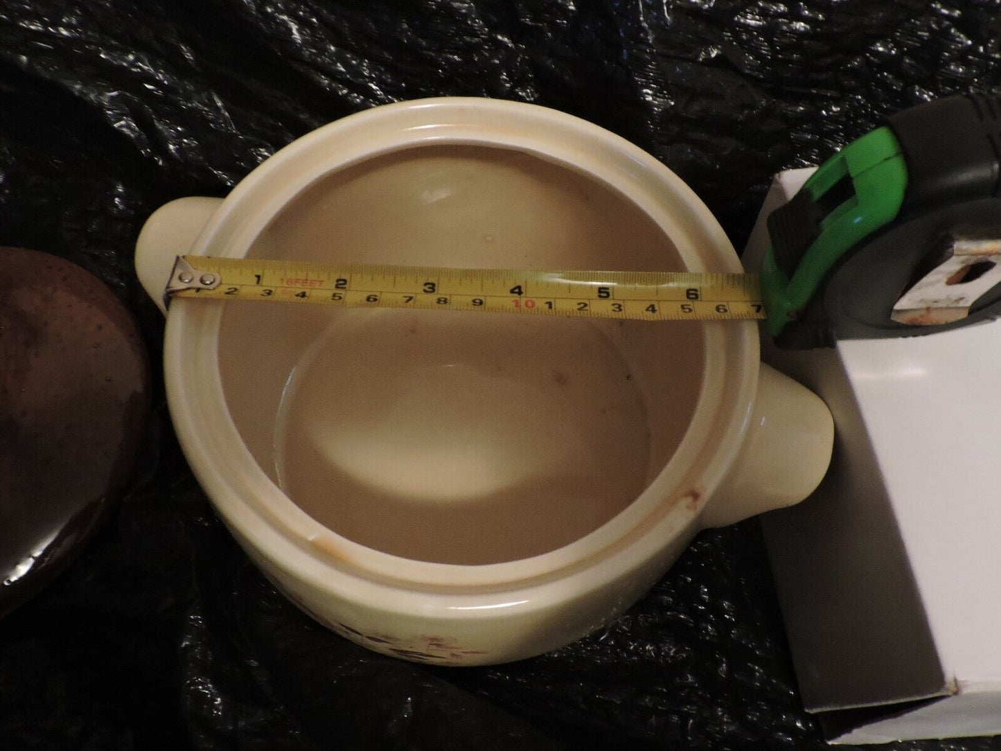 Casserole with Cover Country Bouquet Fine Ceramic