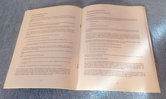 TWA Memorablia: Health & Benefits Guide For Retirees 2002 Edition