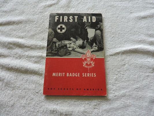 Boy Scouts of America Merit Badge Series First Aid 1963