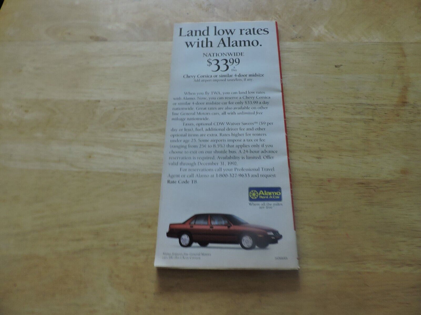 TWA Timeline Effective January 31 1992