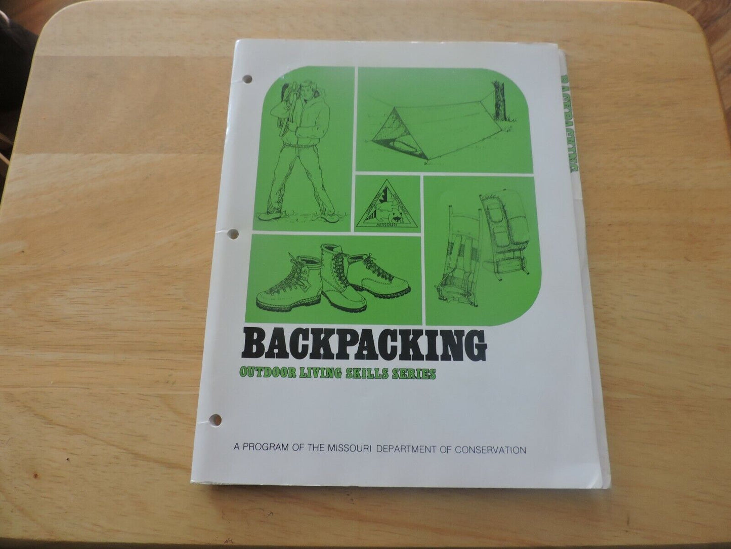 BACKPACKING OUTDOOR LIVING SKILLS SERIES 1984