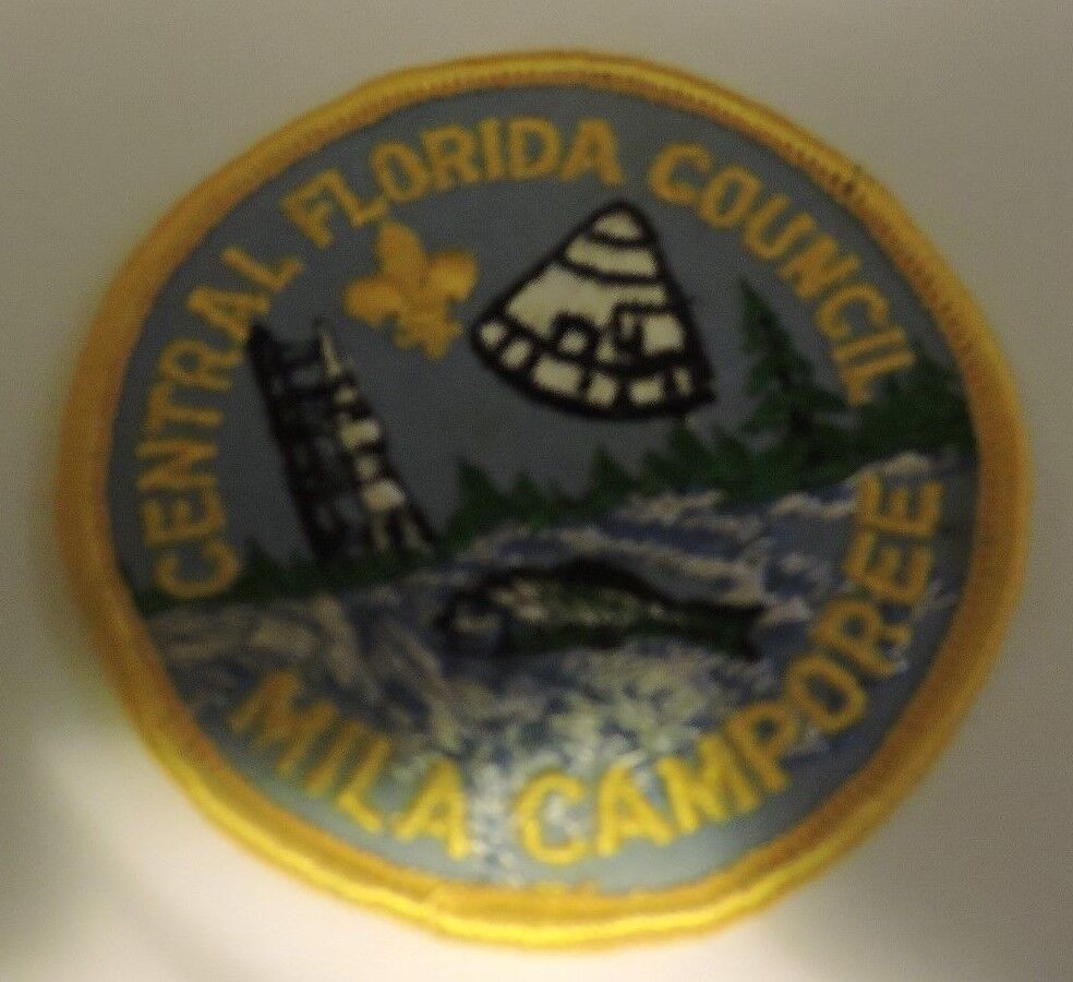 Boy Scouts of America Central Florida Council Mila Camporee Patch